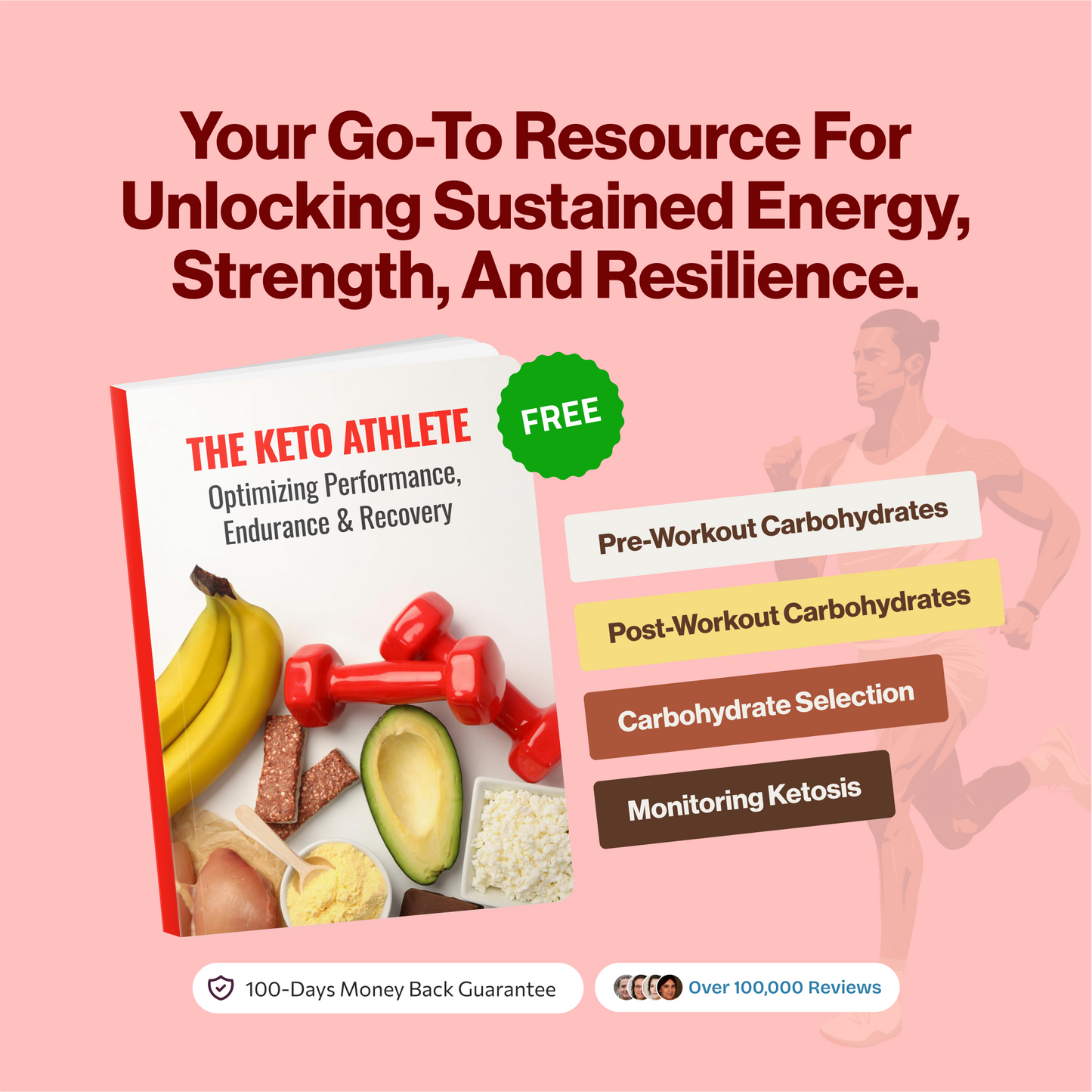 The Ultimate Keto Solution: Energy, Fat Loss & Performance (50% OFF + 3 FREE)