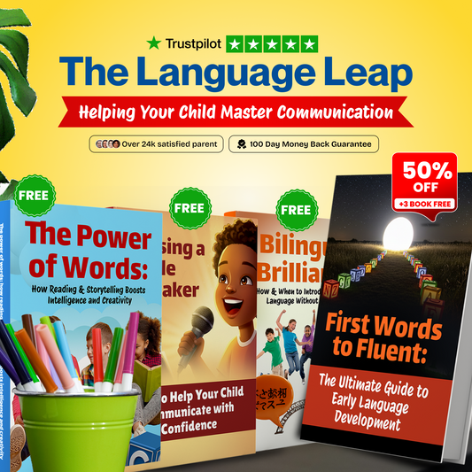 The Language Leap - Helping Your Child Master Communication (50% OFF + 3 FREE)