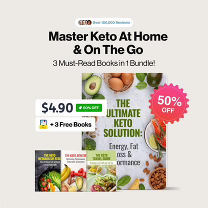 The Ultimate Keto Solution: Energy, Fat Loss & Performance (50% OFF + 3 FREE)