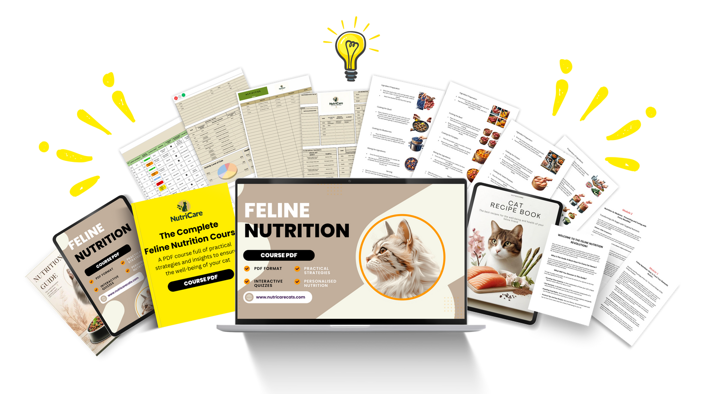 NutriCare – The Complete Guide to a Healthier, Happier Cat-(50%OFF)