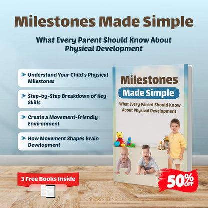 Move, Grow, Thrive - The Ultimate Guide to Motor Skills Development (50% OFF + 3 FREE)