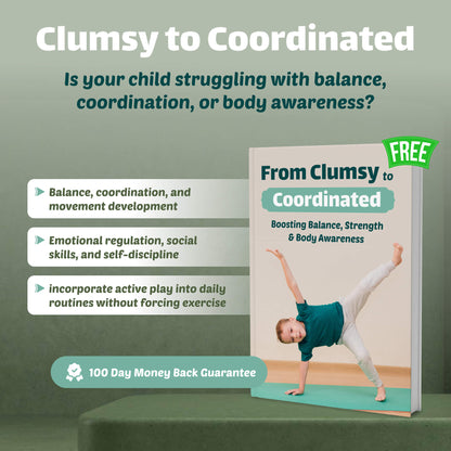 Move, Grow, Thrive - The Ultimate Guide to Motor Skills Development (50% OFF + 3 FREE)