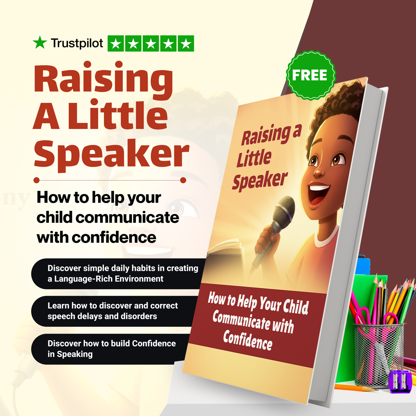 The Language Leap - Helping Your Child Master Communication (50% OFF + 3 FREE)