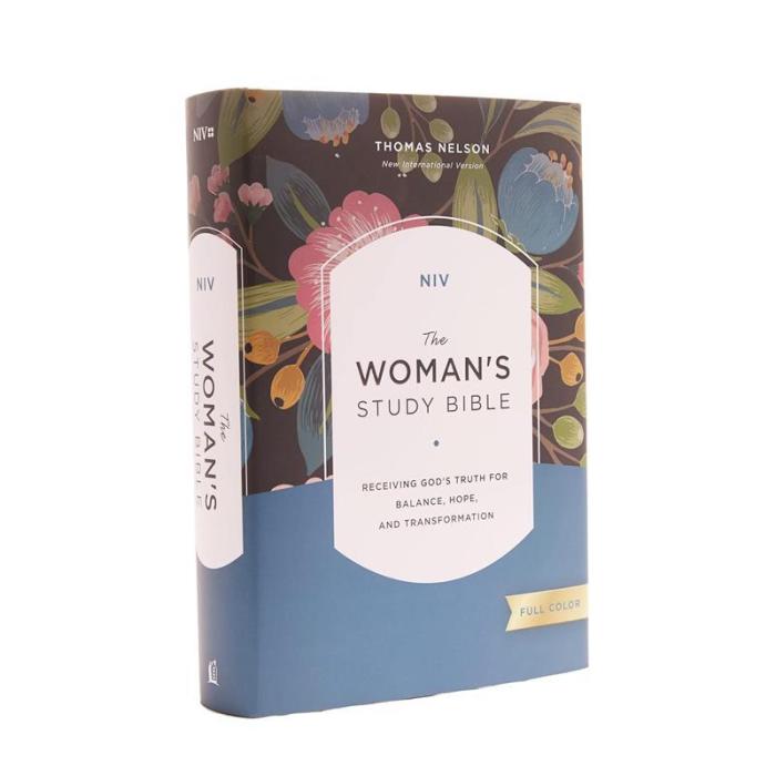 NIV, The Woman's Study Bible (50%OFF)